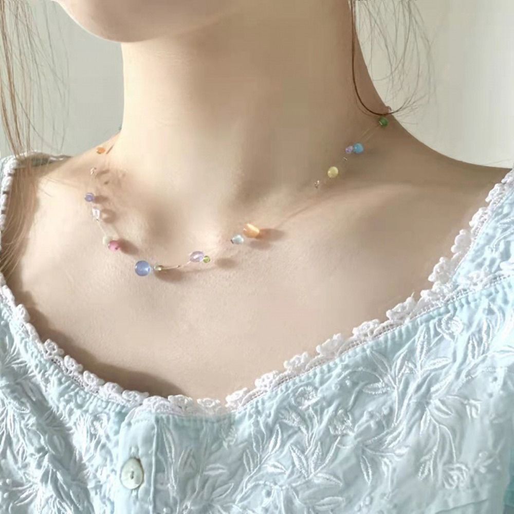 Korean Girl Lifestyle - Tatlı Alaşım Kore Tarzı Kolye Reçine