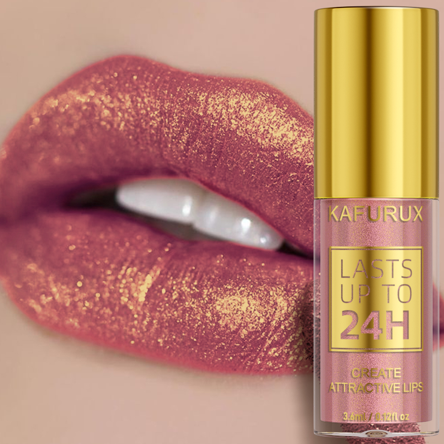 Lip Tint Korean - 1 Adet Simli Metalik 14 Renk