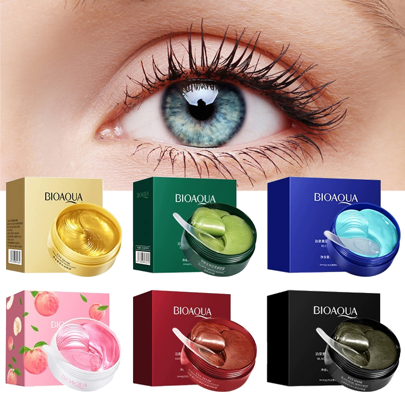 Sheet Mask Collagen - 60 adet BIOAQUA Kristal Kollajen Göz