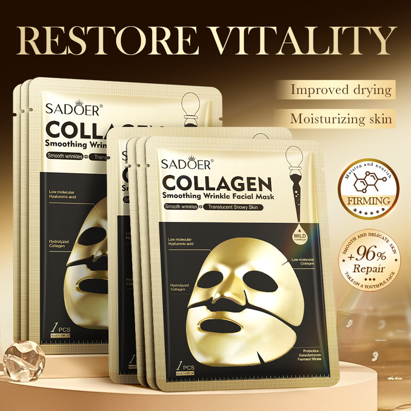 SADOER Altın Kolajen Yüz Maske - Sheet Mask Collagen incelemesi ve fiyatı