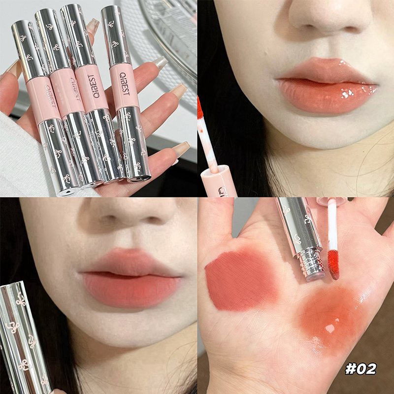 QIBEST Çift Başlı Dudak Parlat - Lip Tint Korean incelemesi ve fiyatı