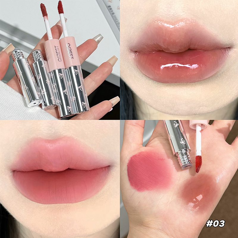 QIBEST Çift Başlı Dudak Parlat - Lip Tint Korean incelemesi ve fiyatı